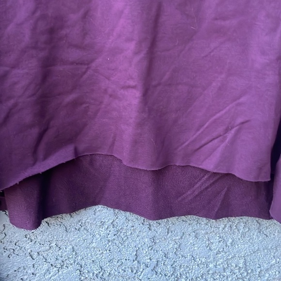 Spiritual Gangster Gratitude Izzy Crop Sweatshirt Women’s Purple Size L - Picture 4 of 6